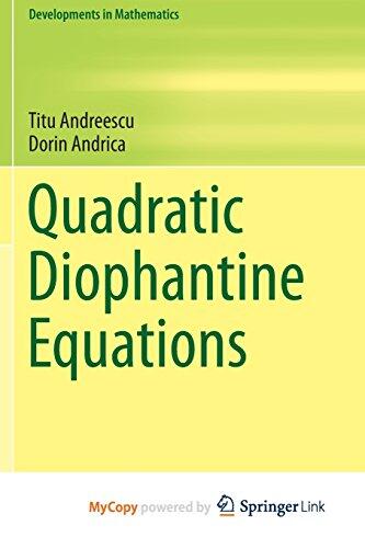Quadratic Diophantine Equations