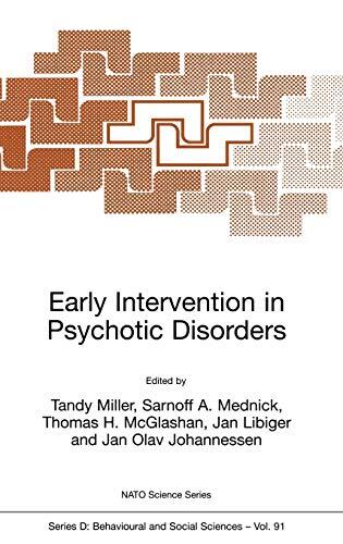 Early Intervention in Psychotic Disorders