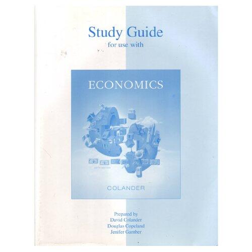 Study Guide T/A Economics