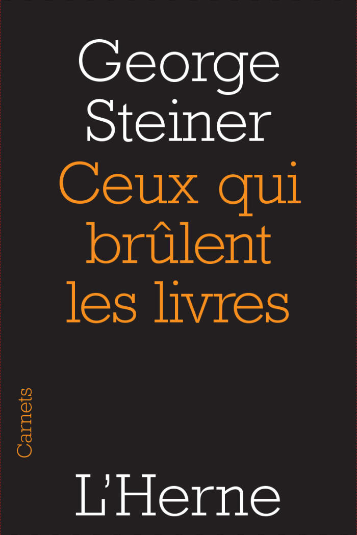 Ceux qui brûlent les livres