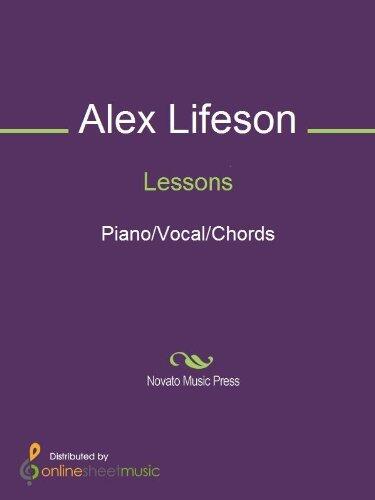Lessons Sheet Music