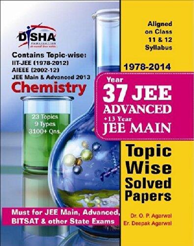 37 Years Iit-Jee Advanced + 13 Years Jee Main Topic-Wise Solved Paper Chemistry
