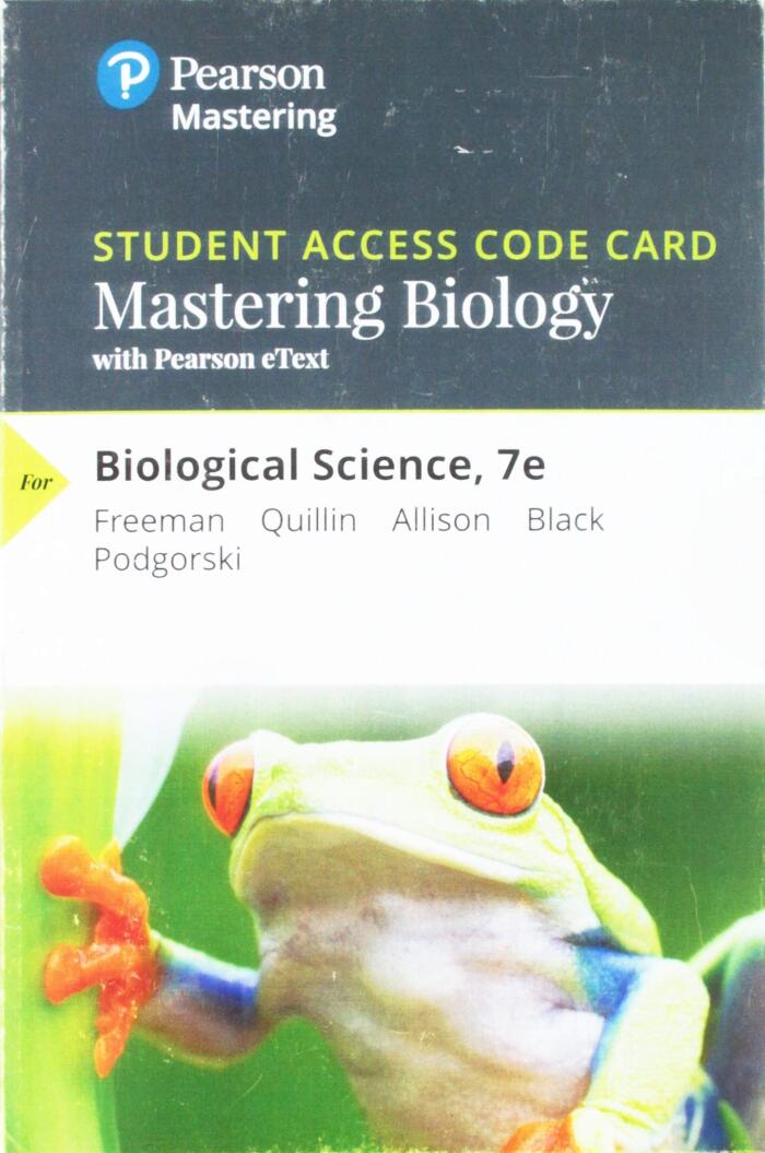 Biological Science (with MasteringBiology Access Code)