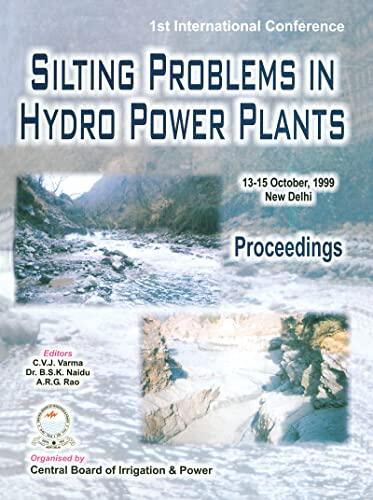 Silting Problems (1st Intl) in Hydropowe