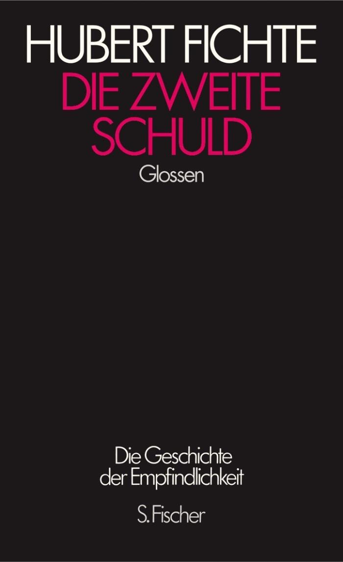 Die Zweite Schuld. Glossen