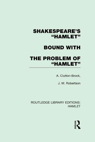 Shakespeare's Hamlet Bound with The Problem of Hamlet