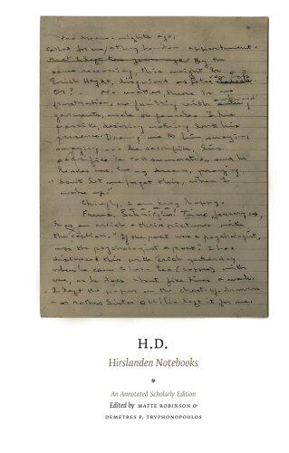 The Hirslanden Notebooks: An Annotated Scholarly Edition