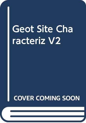 Geot Site Characteriz V2