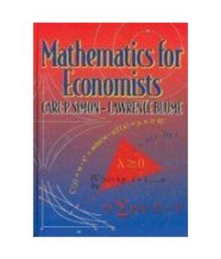 Mathematics for Economists by Carl P. Simon