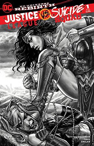Justice League vs Suicide Squad 1 Jetpack Comics Forbidden Planet Amazonian Granite Variant