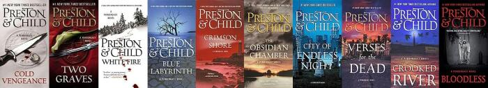 Pendergast Series by Douglas Preston and Lincoln Child 1-20 Book Set Mass Market Paperback November 25, 2022