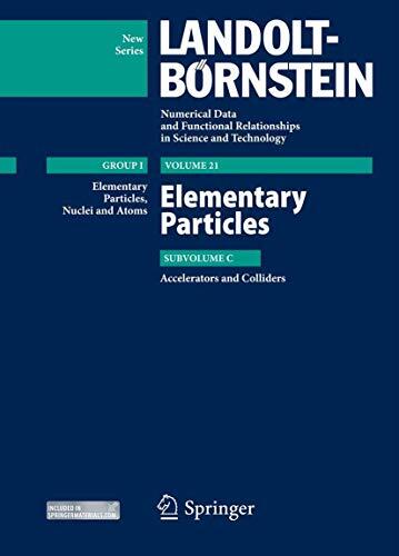 Elementary Particles (Accelerators and Colliders)