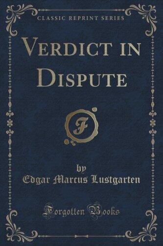 Verdict in Dispute