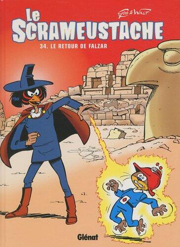 Le Scrameustache, Tome 34 : Le retour de Falzar