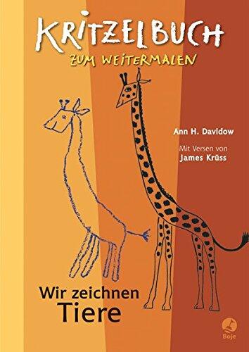 Wir zeichnen Tiere - Kritzelbuch