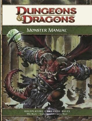 Dungeons & Dragons Monster Manual: Roleplaying Game Core Rules (4th Edition)