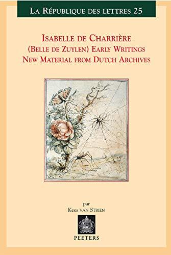 Isabelle de Charrière: Early Writings