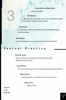 Textual Practice: Volume 11, Number 3, Winter 1997