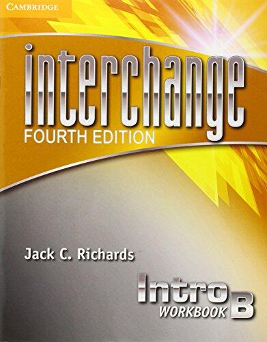 Interchange Intro Workbook B