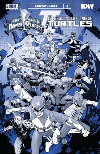 Mighty Morphin Power Rangers/Teenage Mutant Ninja Turtles II Black & White Edition #1