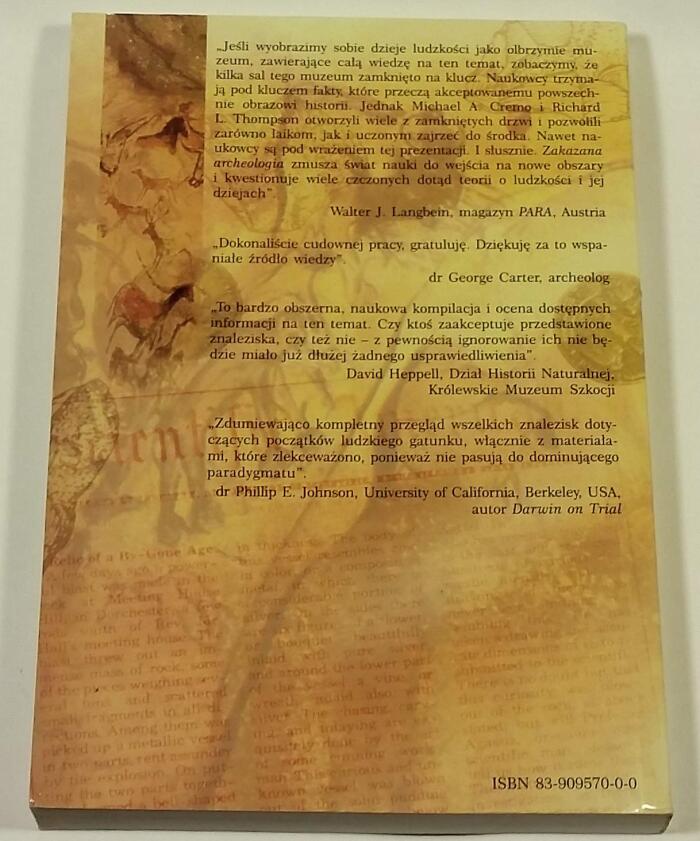 Zakazana archeologia : ukryta historia człowieka