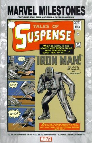 Marvel Milestones featuring Iron Man, Ant-Man & Captain America