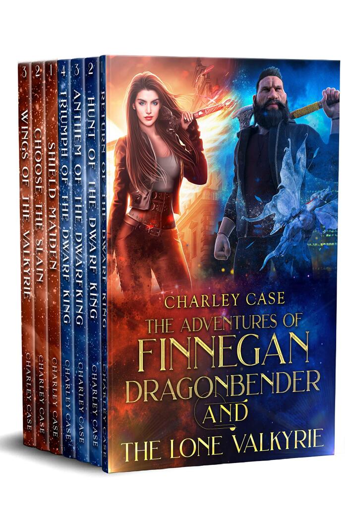The Adventures of Finnegan Dragonbender and The Lone Valkyrie 7 Book Boxed Set