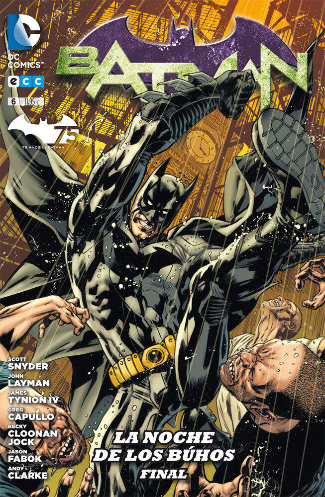 Batman, núm. 06: La noche de los Búhos - Final