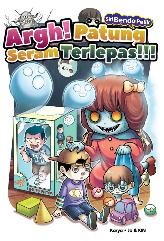 Siri Benda Pelik 07: Argh! Patung Seram Terlepas!!!