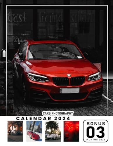 Calendar 2024: Vehicle Calendar, Jan 2024 to Dec 2024, Bonus 3 Months Last 2023, Thick & Sturdy Paper, Great Gifts For Vehicle Beloved Fan, UK, Scotland, Rol & N Ireland bank Holidays, Kalendar, Calendrier
