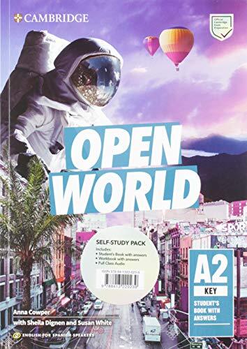 Open World Key Self-Study Pack (Student's Book with Answers, Workbook with Answers, and Class Audio)