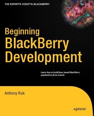 Apress - Beginning BlackBerry Development
