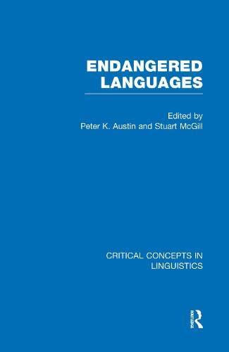 Endangered Languages V4: Critical Concepts in Language Studies