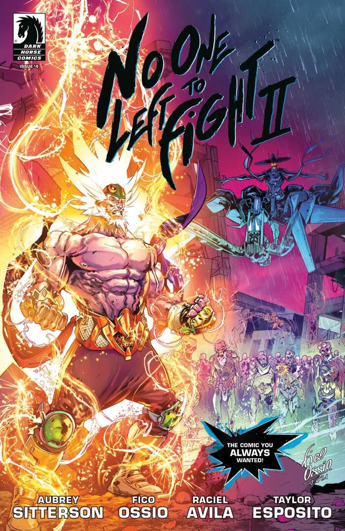 No One Left To Fight II #4 Cover A Fico
