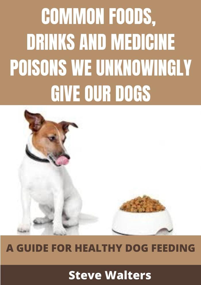 COMMON FOODS, DRINKS AND MEDICINE POISONS WE UNKNOWINGLY GIVE OUR DOGS: A GUIDE FOR HEALTHY DOG FEEDING