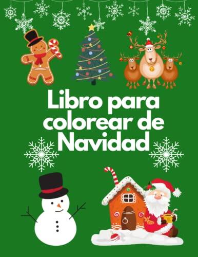 Libro de colorear de Navidad para niños de 8 a 12 años: Imágenes lindas y hermosas para colorear para niñas y niños con regalos de árboles de Navidad de renos de Papá Noel y más