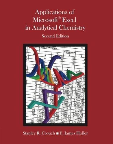 Applications of Microsoft Excel in Analytical Chemistry