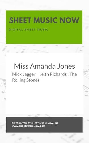 Miss Amanda Jones Sheet Music