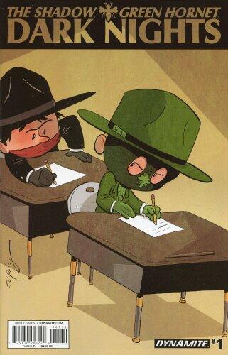The Shadow Green Hornet Dark Nights #1 (of 5) Exclusive Subscription Variant Cover Comic Book 2013 - Dynamite