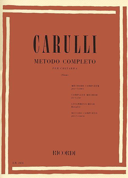 The complete method for Guitar [Metodo completo para Chitarra]
