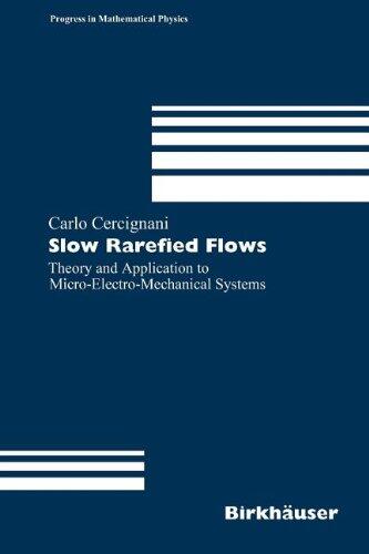 Slow Rarefied Flows