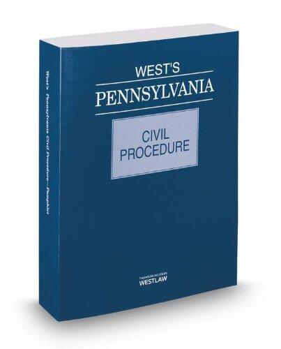 West's® Pennsylvania Civil Procedure, 2014 ed.