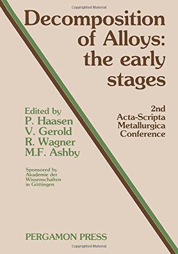 Decomposition of Alloys: The Early Stages