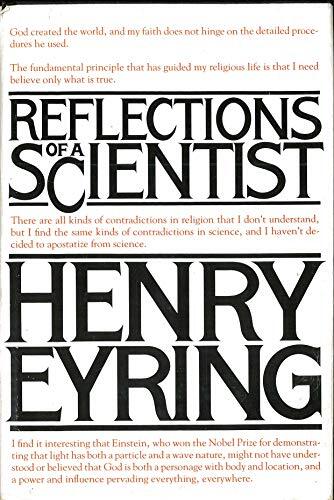 Reflections of a Scientist