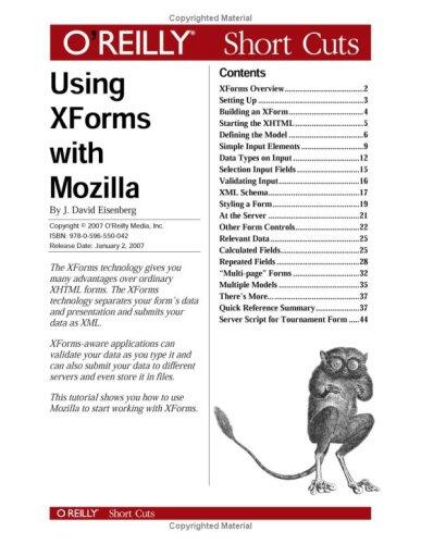 Using Xforms with Mozilla