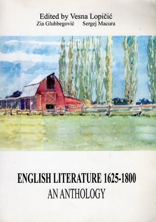 English Literature 1625-1800: An Anthology