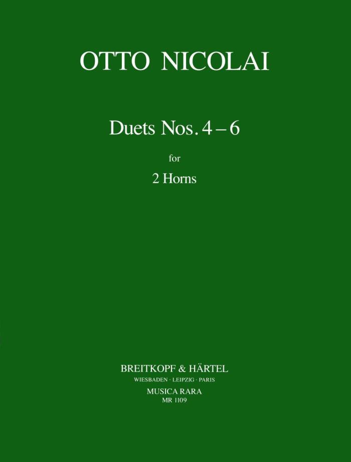 Duos Nr. 4-6 für 2 Hörner