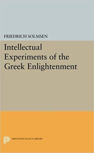 Intellectual Experiments of the Greek Enlightenment