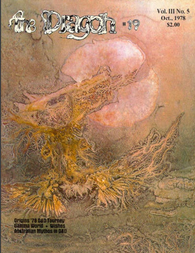 The Dragon Vol. III #5 Dragon Magazine #19