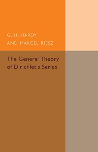 The General Theory of Dirichlet's Series